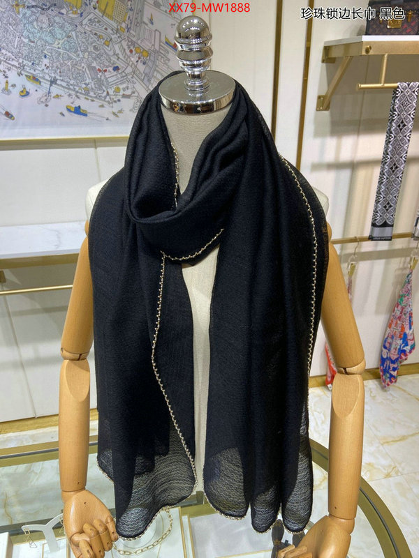 Scarf-Chanel,replica 2023 perfect luxury , ID: MW1888,$: 79USD