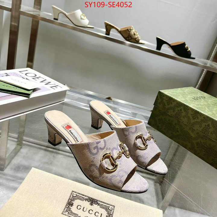 Women Shoes-Gucci,top grade , ID: SE4052,$: 109USD