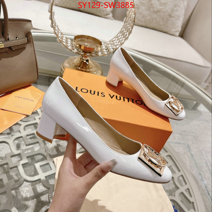 Women Shoes-LV,replcia cheap from china , ID: SW3885,$: 129USD