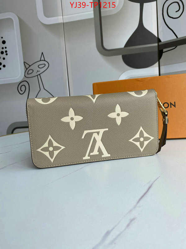 LV Bags(4A)-Wallet,ID: TP1215,$: 39USD