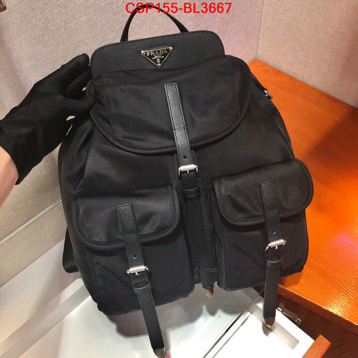 Prada Bags(TOP)-Backpack-,ID: BL3667,$: 155USD