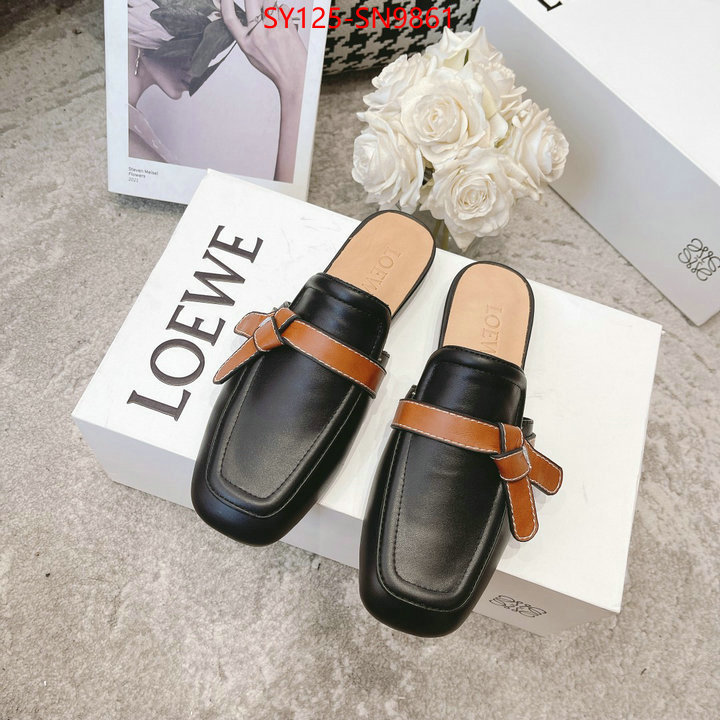 Women Shoes-Loewe,buy cheap , ID: SN9861,$: 125USD