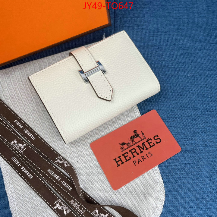 Hermes Bags(4A)-Wallet-,replica 1:1 high quality ,ID: TO647,$: 49USD