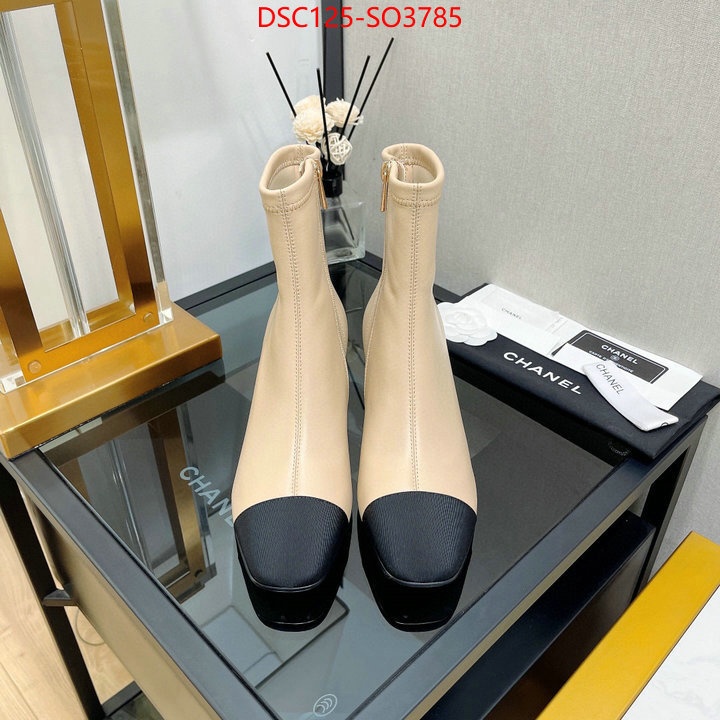 Women Shoes-Chanel,fake aaaaa , ID: SO3785,$: 125USD