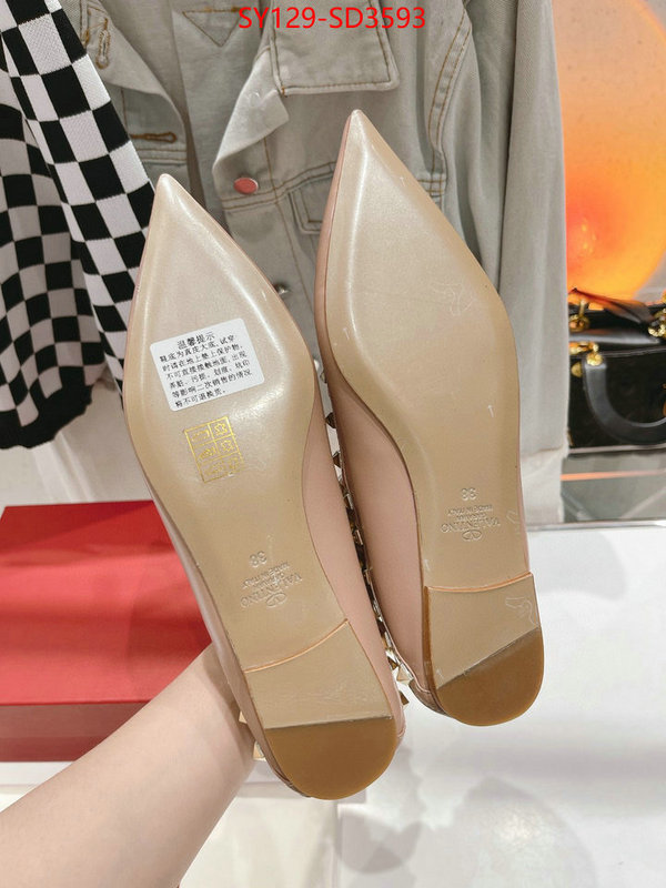 Women Shoes-Valentino,wholesale 2023 replica , ID: SD3593,$: 129USD