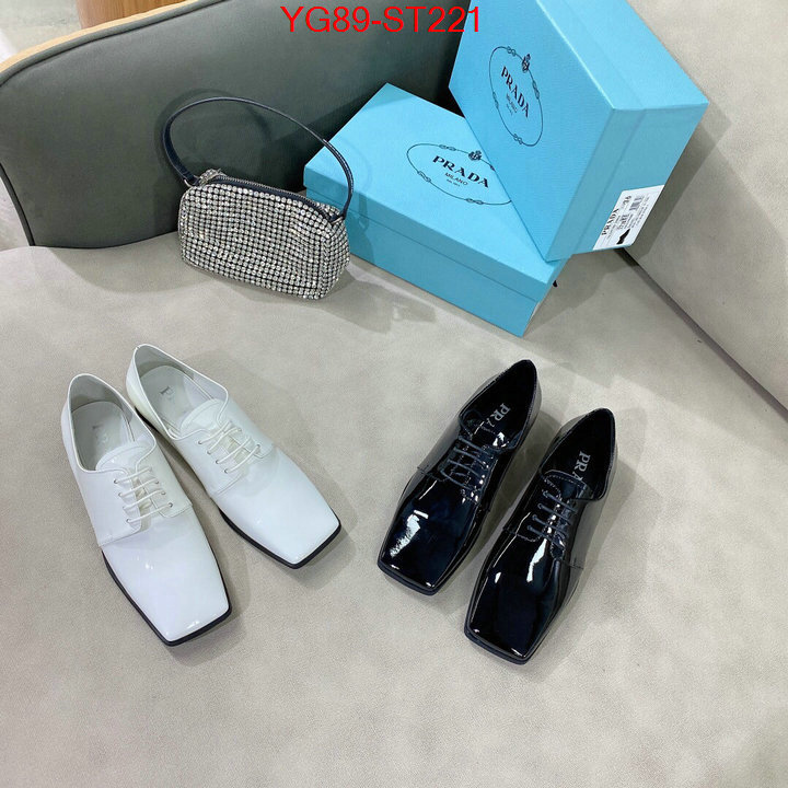 Women Shoes-Prada,high quality 1:1 replica , ID:ST221,$: 89USD