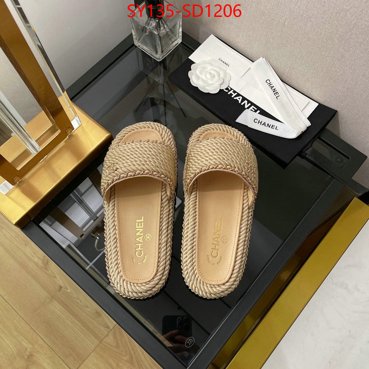 Women Shoes-Chanel,mirror copy luxury , ID: SD1206,$: 135USD