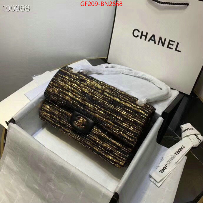 Chanel Bags(TOP)-Diagonal-,ID: BN2668,$: 209USD