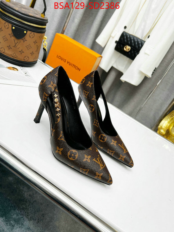 Women Shoes-LV,1:1 replica , ID: SD2386,$: 129USD