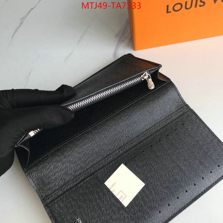 LV Bags(4A)-Wallet,ID: TA7333,$: 49USD