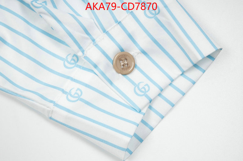 Clothing-Gucci,counter quality , ID: CD7870,$: 79USD