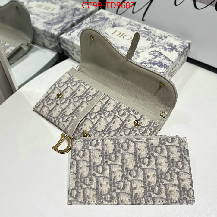 Dior Bags(TOP)-Wallet-,ID: TD9682,$: 99USD