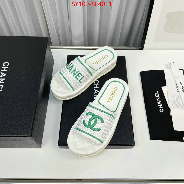 Women Shoes-Chanel,2023 aaaaa replica customize , ID: SE4011,$: 109USD