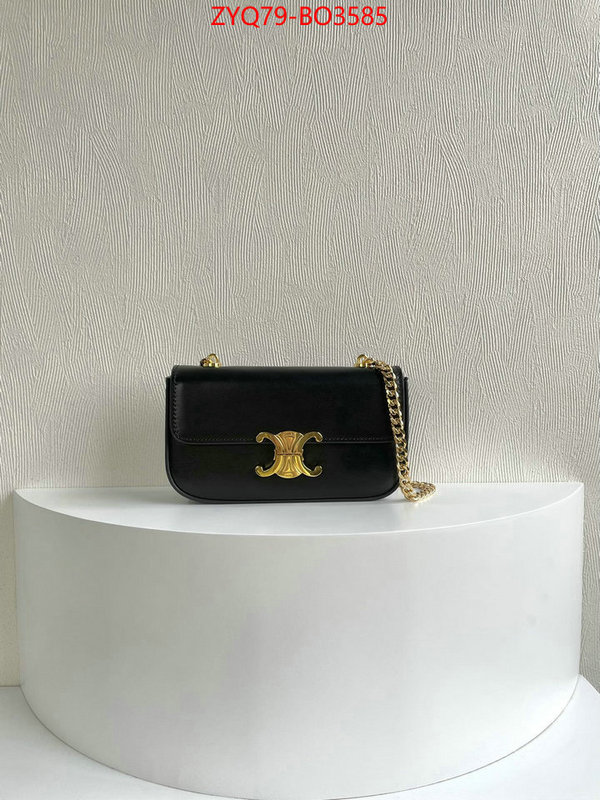 CELINE Bags(4A)-Triomphe Series,hot sale ,ID: BO3585,$: 79USD