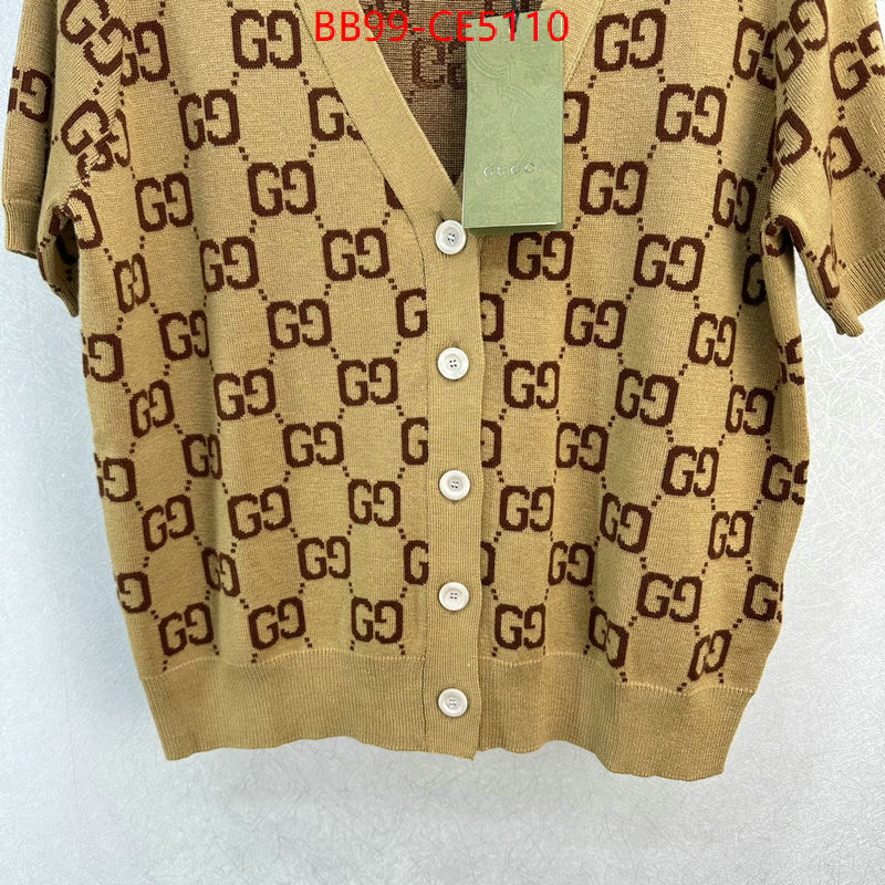 Clothing-Gucci,where could you find a great quality designer , ID: CE5110,$: 99USD