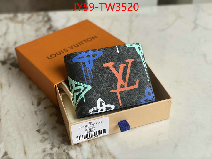 LV Bags(TOP)-Wallet,ID: TW3520,$: 59USD