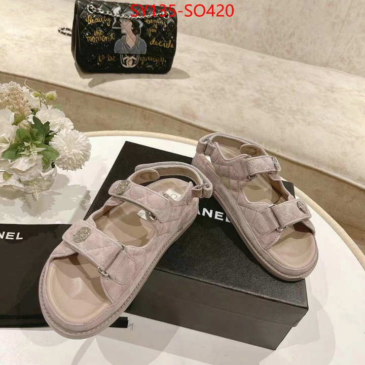 Women Shoes-Chanel,1:1 replica , ID: SO420,$: 135USD