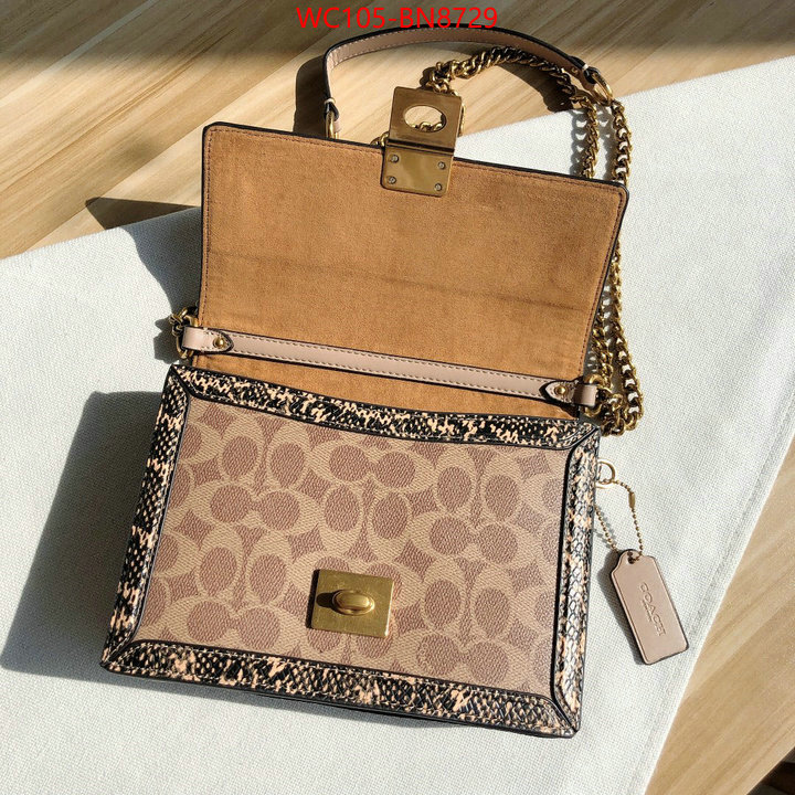 Coach Bags(4A)-Diagonal,fake aaaaa ,ID: BN8729,$: 105USD