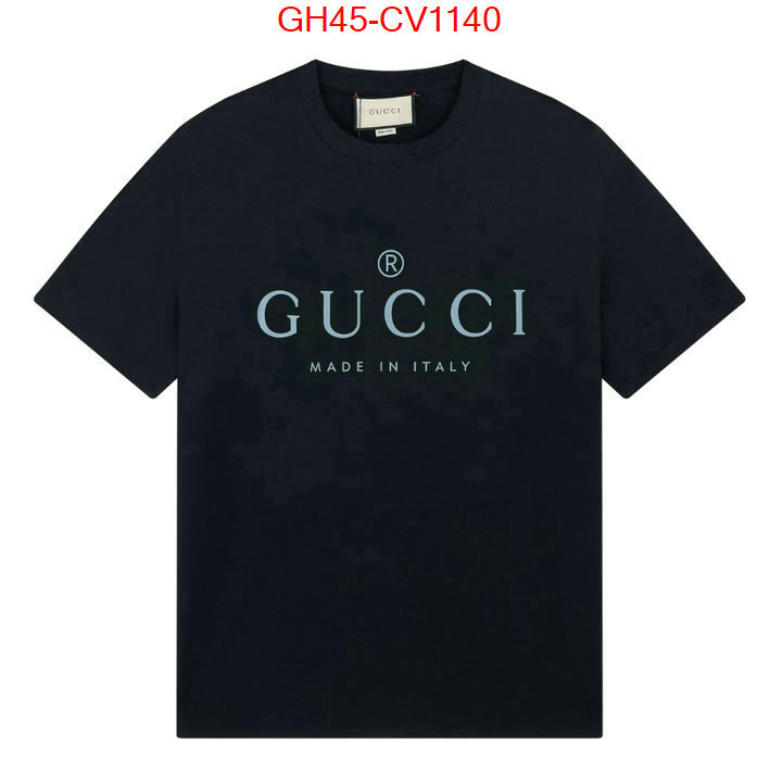 Clothing-Gucci,where quality designer replica , ID: CV1140,$: 45USD