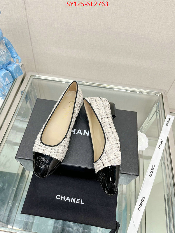 Women Shoes-Chanel,best luxury replica , ID: SE2763,$: 125USD