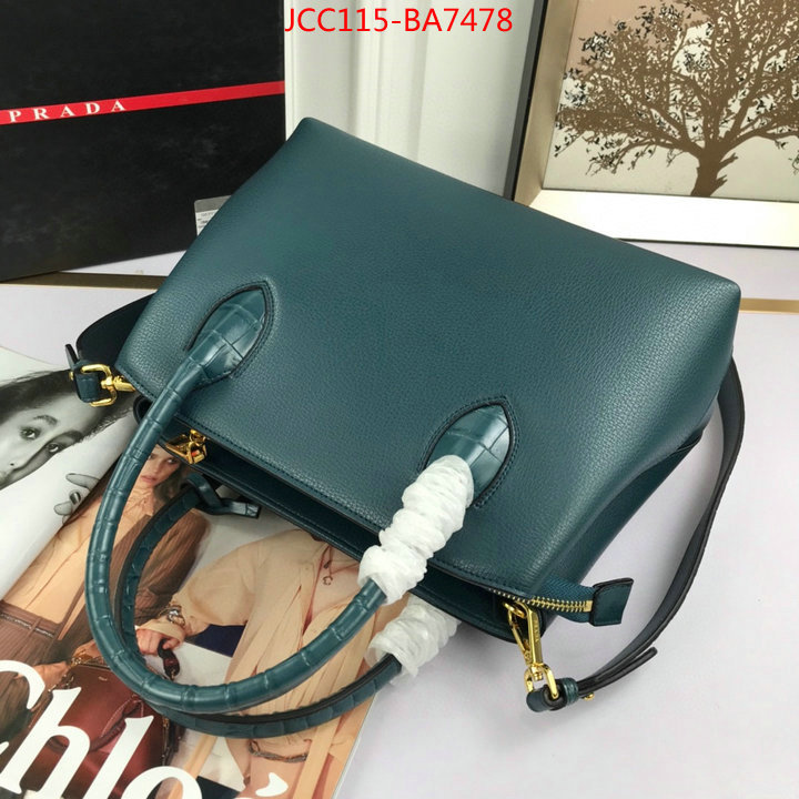 Prada Bags(4A)-Handbag-,where quality designer replica ,ID: BA7478,$: 115USD