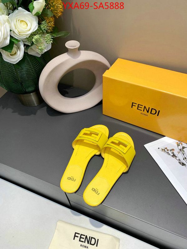 Women Shoes-Fendi,where can you buy replica , ID: SA5888,$: 69USD