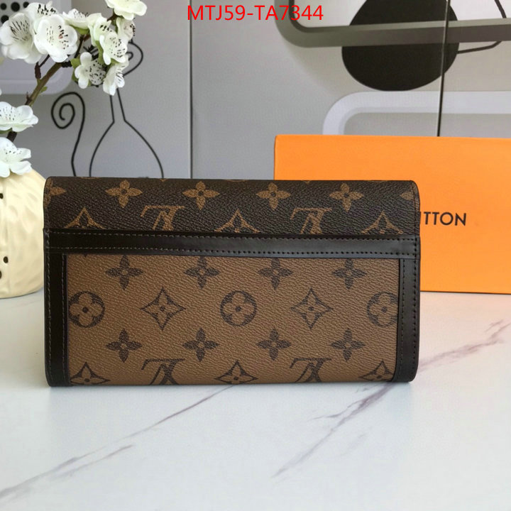 LV Bags(4A)-Wallet,ID: TA7344,$: 59USD