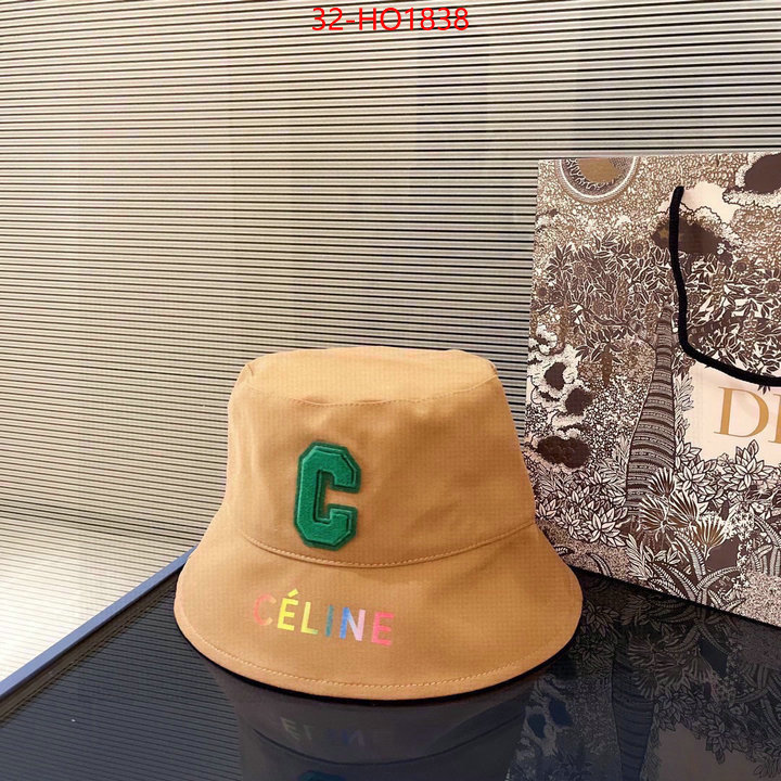 Cap (Hat)-Celine,wholesale 2023 replica , ID: HO1838,$: 32USD