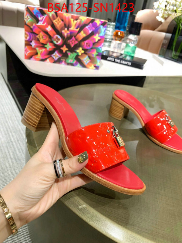 Women Shoes-LV,designer fake , ID: SN1423,$: 125USD