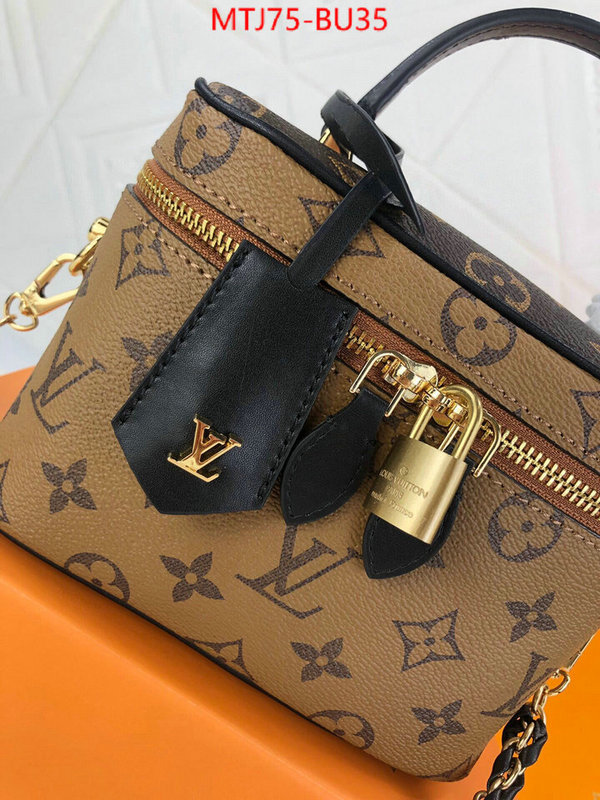 LV Bags(4A)-Vanity Bag-,fashion ,ID: BU35,$: 75USD