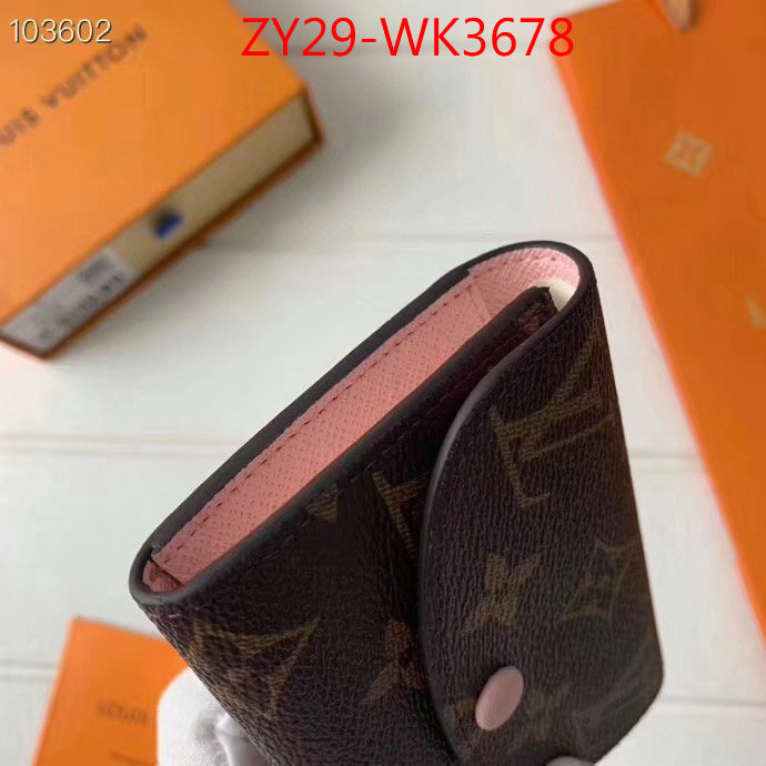 LV Bags(4A)-Wallet,ID: WK3678,$:29USD