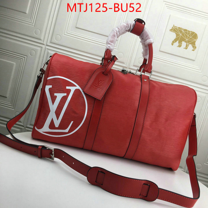 LV Bags(4A)-Keepall BandouliRe 45-50-,aaaaa+ class replica ,ID: BU52,$: 125USD