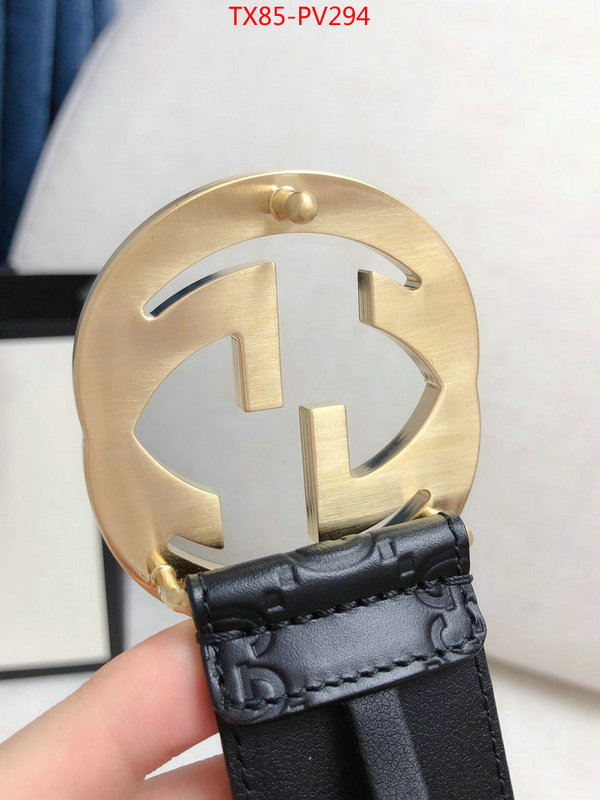 Belts-Gucci,designer 1:1 replica , ID: PV294,$:85USD