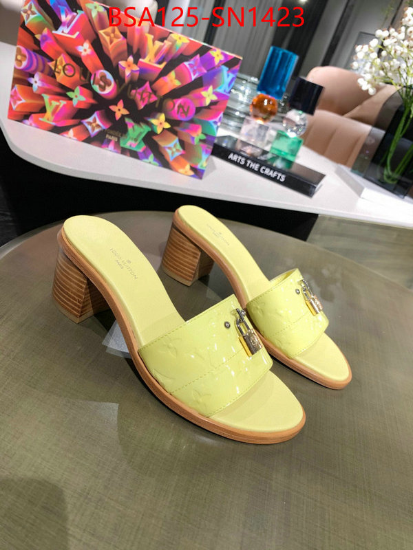 Women Shoes-LV,designer fake , ID: SN1423,$: 125USD