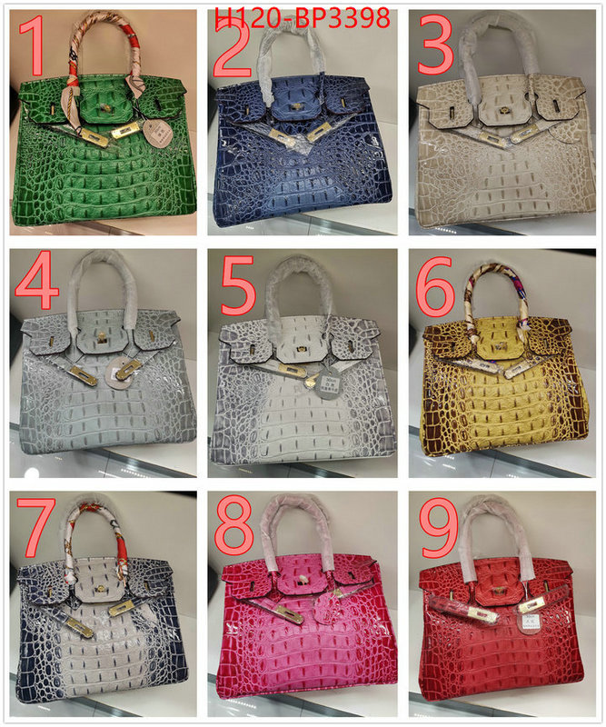 Hermes Bags(4A)-Birkin-,luxury shop ,ID: BP3398,$: 120USD