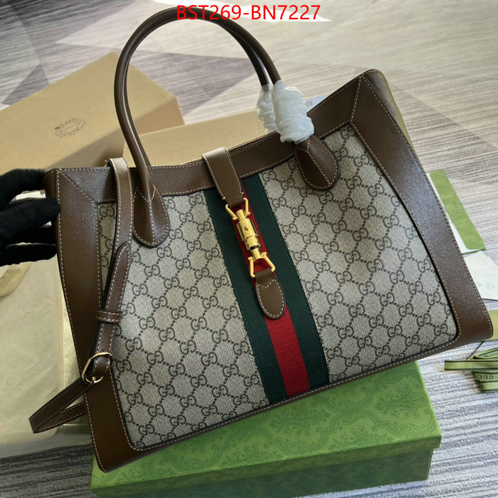 Gucci Bags(TOP)-Handbag-,what's the best place to buy replica ,ID: BN7227,$: 269USD