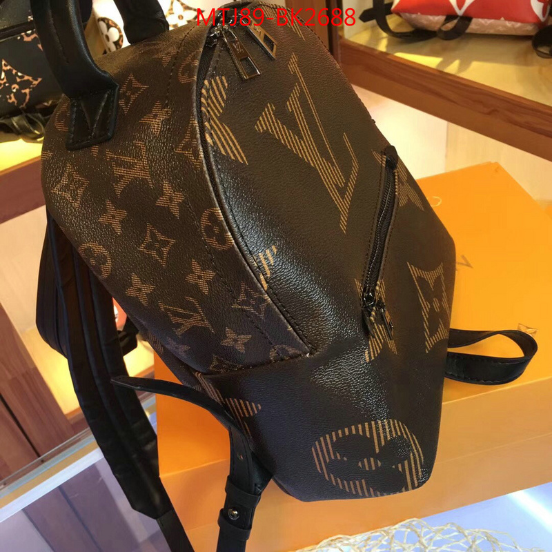 LV Bags(4A)-Backpack-,ID: BK2688,$:99USD