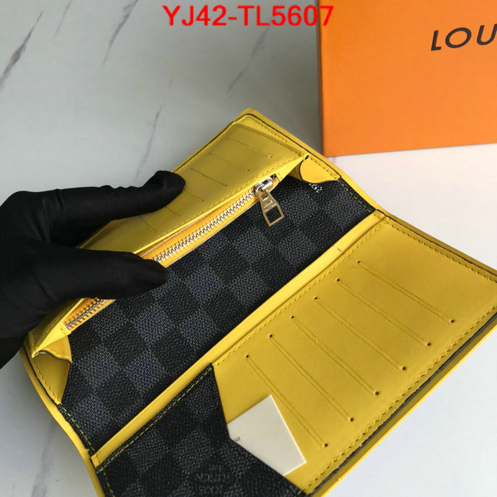 LV Bags(4A)-Wallet,ID: TL5607,$: 42USD