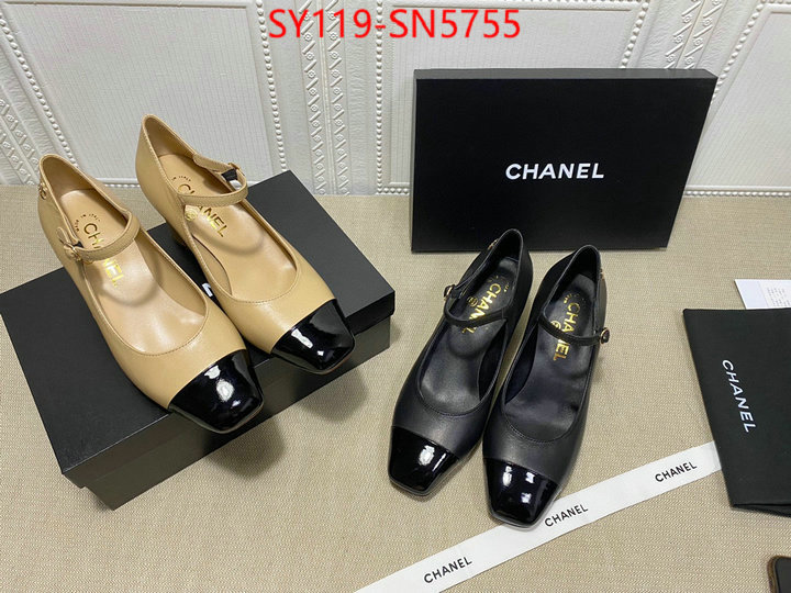 Women Shoes-Chanel,quality replica , ID: SN5755,$: 119USD