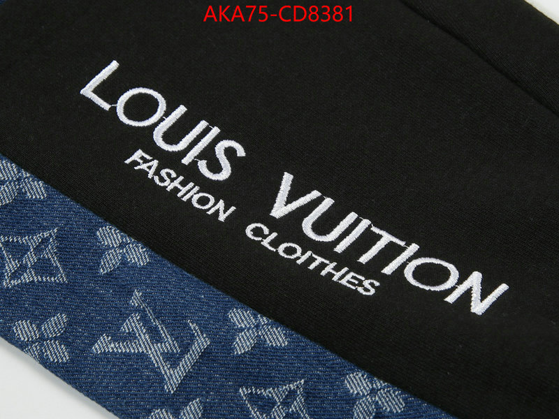 Clothing-LV,how quality , ID: CD8381,$: 75USD