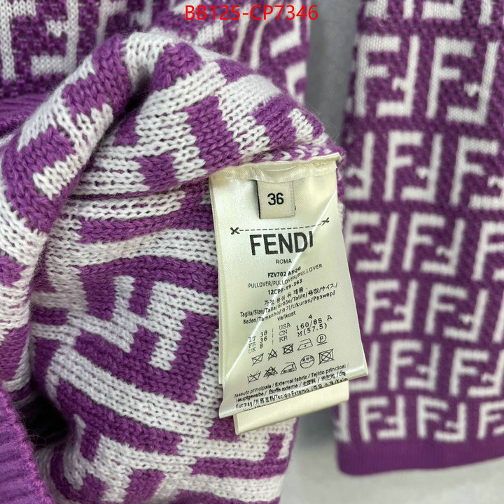 Clothing-Fendi,aaaaa customize , ID: CP7346,$: 125USD