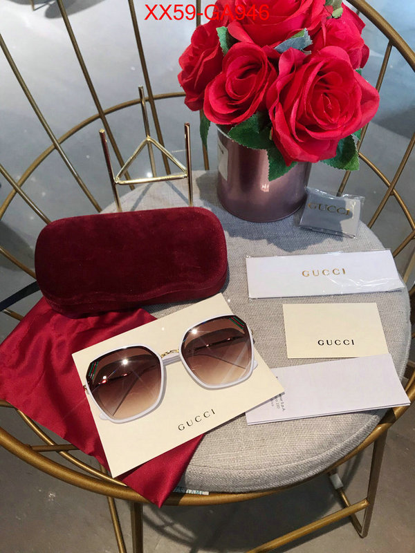 Glasses-Gucci,high quality 1:1 replica , ID: GA946,$:59USD