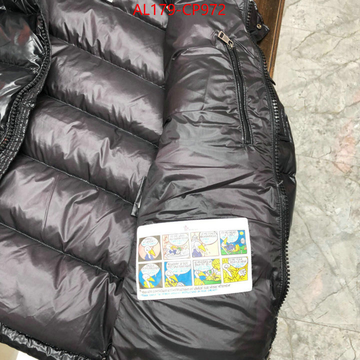 Down jacket Men-Moncler,mirror copy luxury , ID: CP972,$:179USD