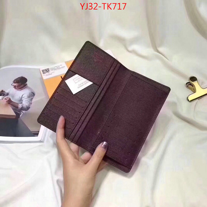 LV Bags(4A)-Wallet,ID: TK717,$:32USD