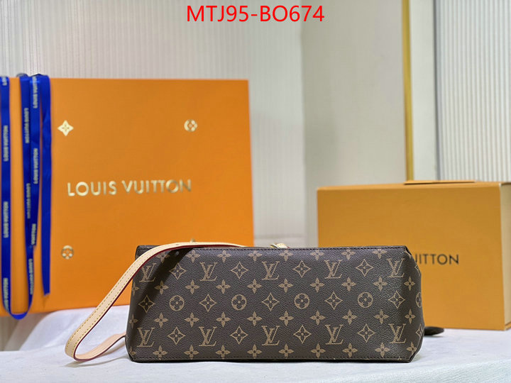 LV Bags(4A)-Handbag Collection-,what is a 1:1 replica ,ID: BO674,$: 95USD