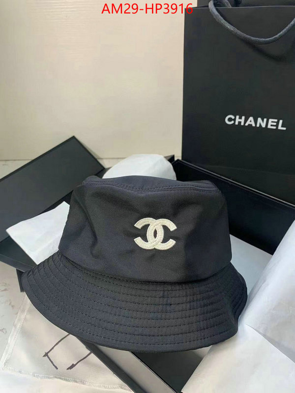 Cap (Hat)-Chanel,buy the best high quality replica , ID: HP3916,$: 29USD