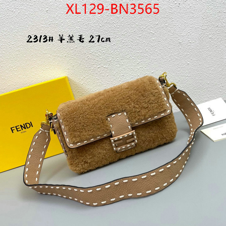 Fendi Bags(4A)-Baguette-,aaaaa replica designer ,ID: BN3565,$: 129USD