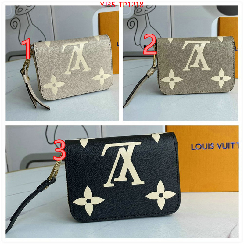 LV Bags(4A)-Wallet,ID: TP1218,$: 35USD