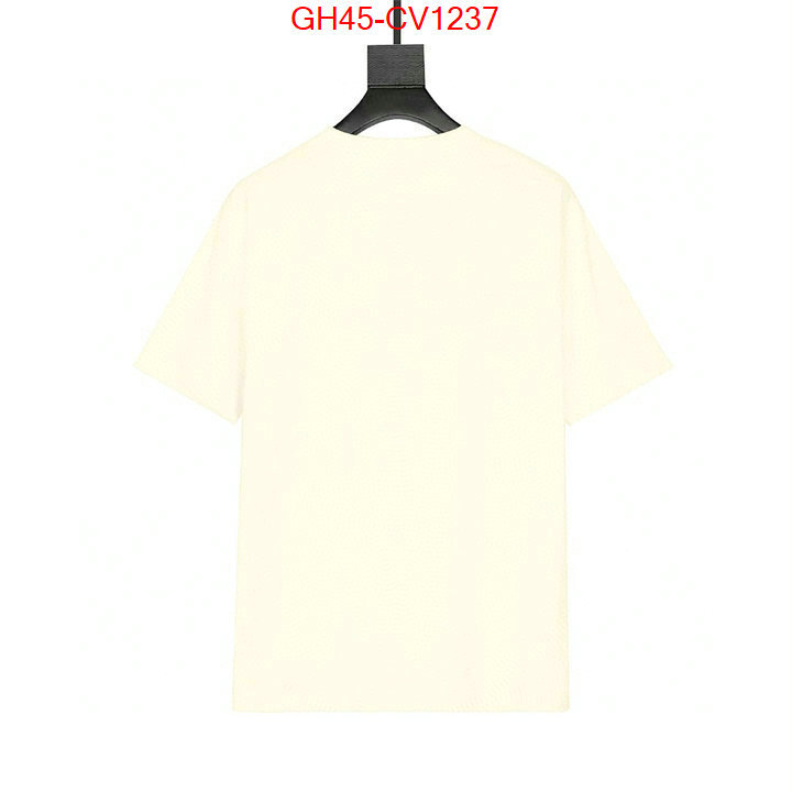 Clothing-Gucci,designer 1:1 replica , ID: CV1237,$: 45USD