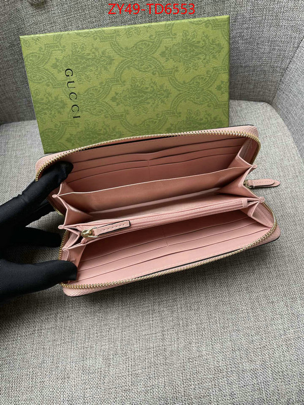 Gucci Bags(4A)-Wallet-,aaaaa+ replica designer ,ID: TD6553,$: 49USD